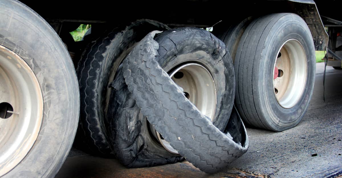 Mobile Tire Service for a commercial semi-truck in Paso Robles and Santa Maria